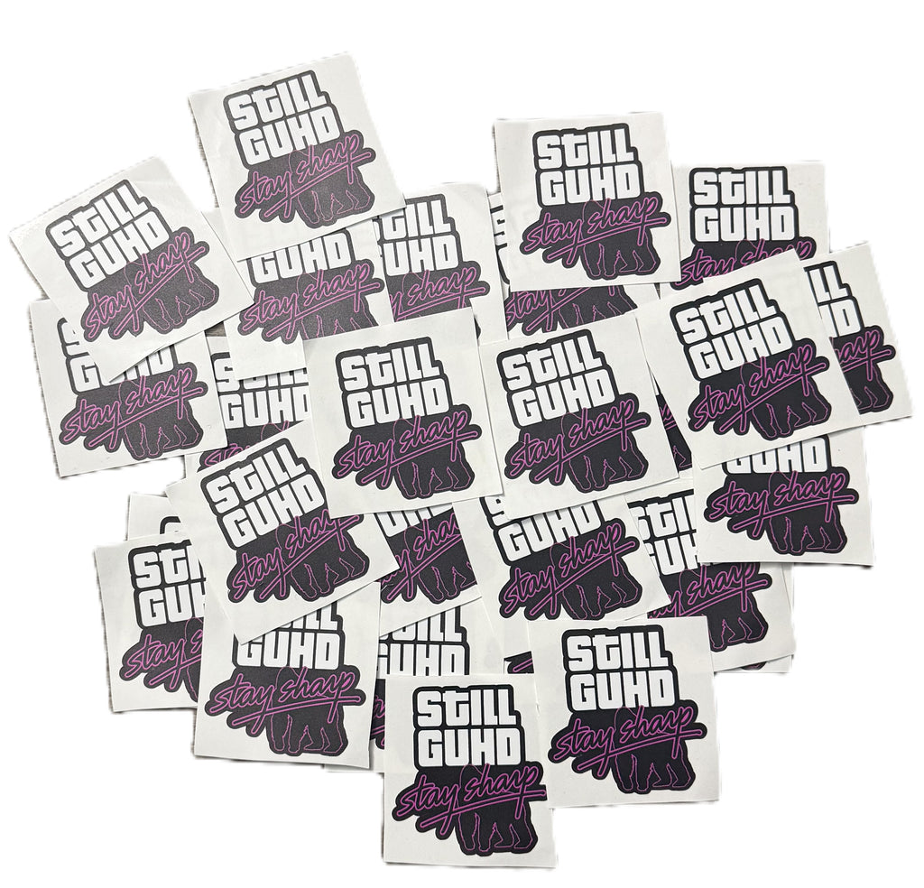 Still Guhd Stay Sharp Sticker 3pk